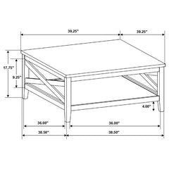 Hollis - Square Coffee And End Table Set