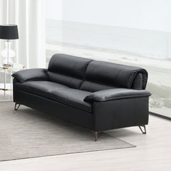 Eilene - Loveseat - Black