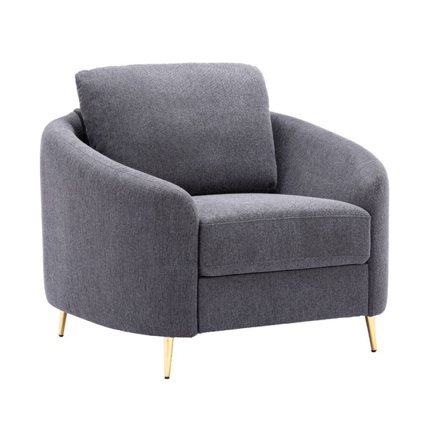Yuina - Chair - Gray Linen