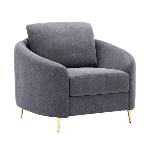 Yuina - Chair - Gray Linen