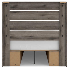 Graystorm - Panel Bed With Storage