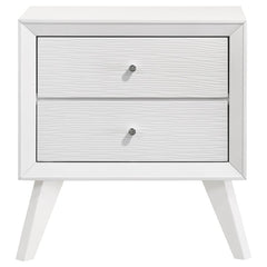 Janelle - 2-Drawer Nightstand - White