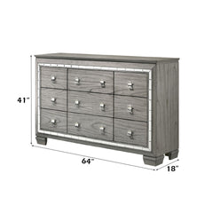 Antares - Dresser - Light Gray Oak