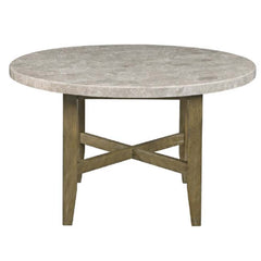 Karsen - Dining Table - Marble & Rustic Oak Finish