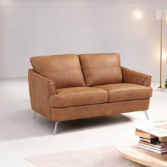 Safi - Loveseat - CapPUchino Leather