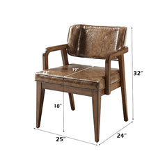 Harvey - Arm Chair (Set of 2) - Brown