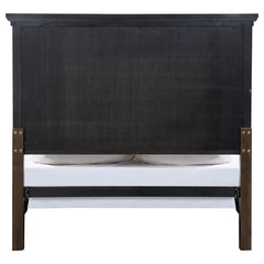 Bennington - Wood Eastern King Panel Bed - Acacia Brown