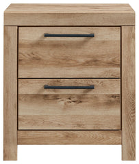 Hyanna - Tan Brown - Two Drawer Night Stand