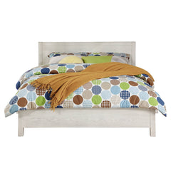 Celerina - Queen Bed - Weathered White