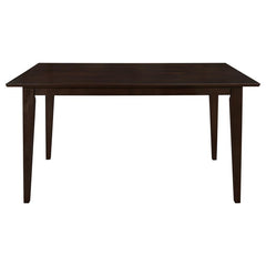 Gabriel - 5-Piece 59" Rectangular Dining Set - Cappuccino