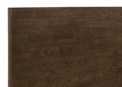 Glenwood - Queen Platform Panel Bed - Warm Brown