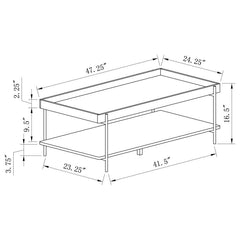 Fallon Rectangular Engineered Wood Table