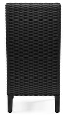 Beachcroft - Side Chair With Cushion (Set of 2) - Black / Light Gray