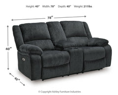 Draycoll - Reclining Loveseat