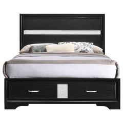 Miranda - Wood Storage Panel Bed