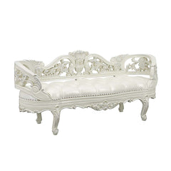 Adara - Bench - Antique White Finish