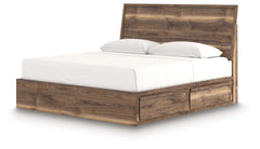 Chirason - Panel Bed With Storage