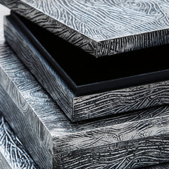 Keldy - Box Set (Set of 3) - Antique Pewter Finish