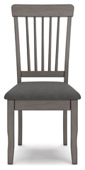 Shullden - Gray - Dining Room Side Chair (Set of 2)