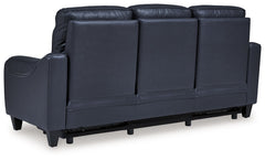 Mercomatic - Power Reclining Sofa With Adj Headrest