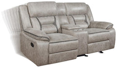 Greer - Upholstered Reclining Sofa Set