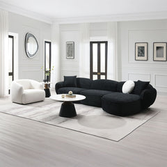 Lucifer - Chair - White Shimmer Chenille
