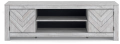 Cayboni - LG TV Stand With Fireplace Option