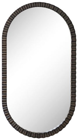 Clorington - Accent Mirror - Dark Brown