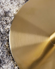 Tobbinsen - Metal Floor Lamp - Brass Finish
