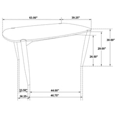 Dortch - Oval Solid Wood Dining Set