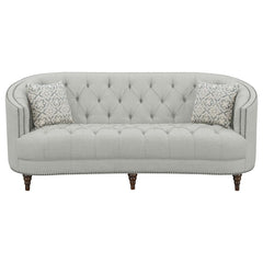 Avonlea - Upholstered Sloped Arm Sofa Set Fabric