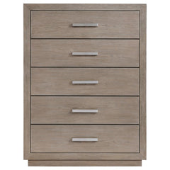 Kenora - 5 Drawers Bedroom Chest - Barley Brown