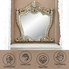Danae - Mirror - Champagne & Gold
