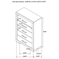 Jessica - Bedroom Set With LED