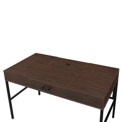 Verster - Desk - Oak & Black Finish