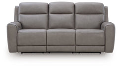 5Z-Comfort - Relaxation - Coin - Power Reclining Sofa with Adj Headrest