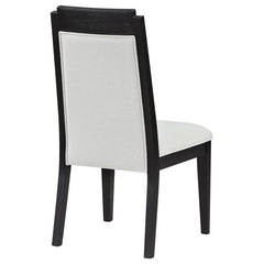 Brookmead - Wood Dining Side Chair (Set of 2) - Ivory And Black