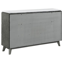 Nathan - 6-Drawer Dresser - Gray