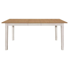 Kirby - Extension Leaf Dining Table - Rustic Off White