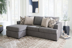 Hartford - Pewter - Sofa Chaise