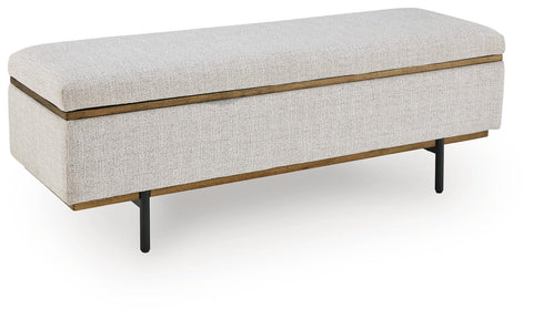 Dettaford Next-Gen Nuvella - Storage Bench - Stone