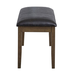 Damica - Bench - Brown / Walnut