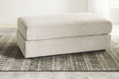 Soletren - Oversized Accent Ottoman - Stone