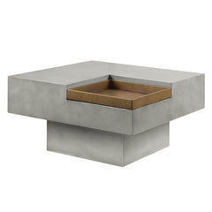 Kailano - Coffee Table - Weathered Gray