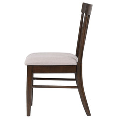 Everton - Wood Dining Side Chair (Set of 2) - Dark Walnut