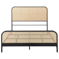 Lanewood - Polyethylene PE Rattan Upholstered Metal Bed