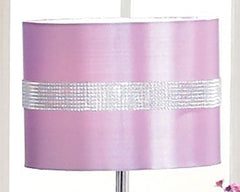 Nyssa - Purple - Metal Table Lamp