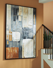 Howford - Brown / Black / Gray - Wall Art