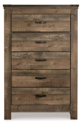 Trinell - Five Drawer Chest - Brown