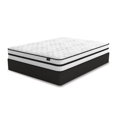 Chime 10 Inch Hybrid - White - 2 Pc. - Queen Mattress And Pillow